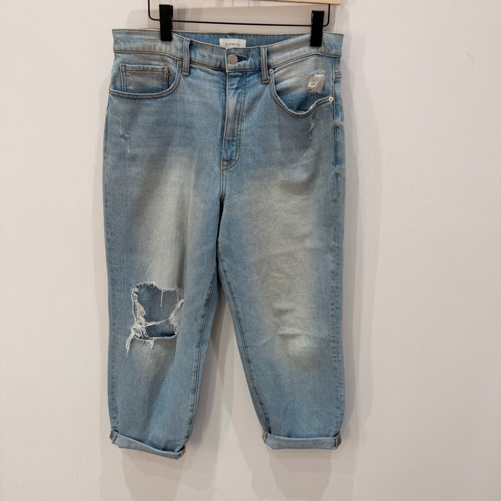 Evereve Light Blue Boyfriend Jeans